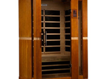 Dynamic Vittoria 2-Person Low EMF FAR Infrared Sauna - Canadian Hemlock Online Hot Sale